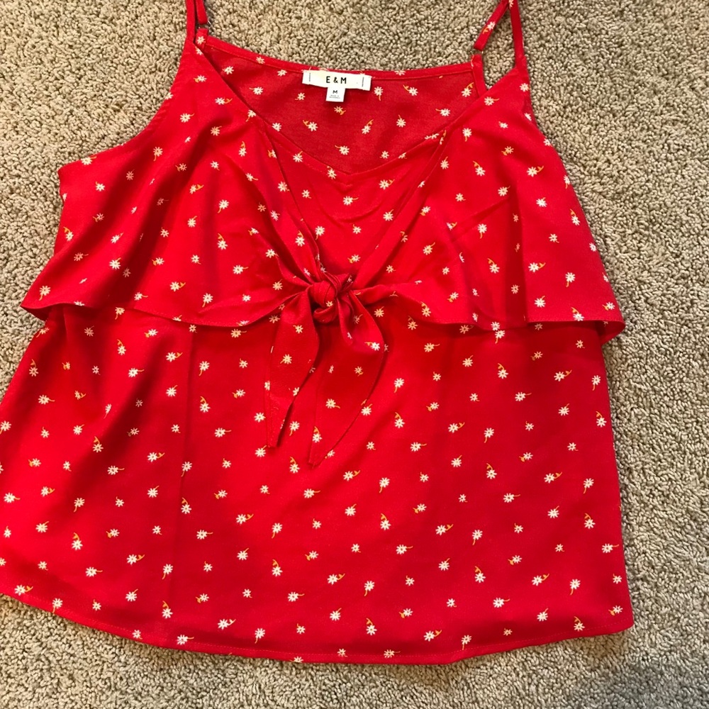 Women’s Flower Tank Top
